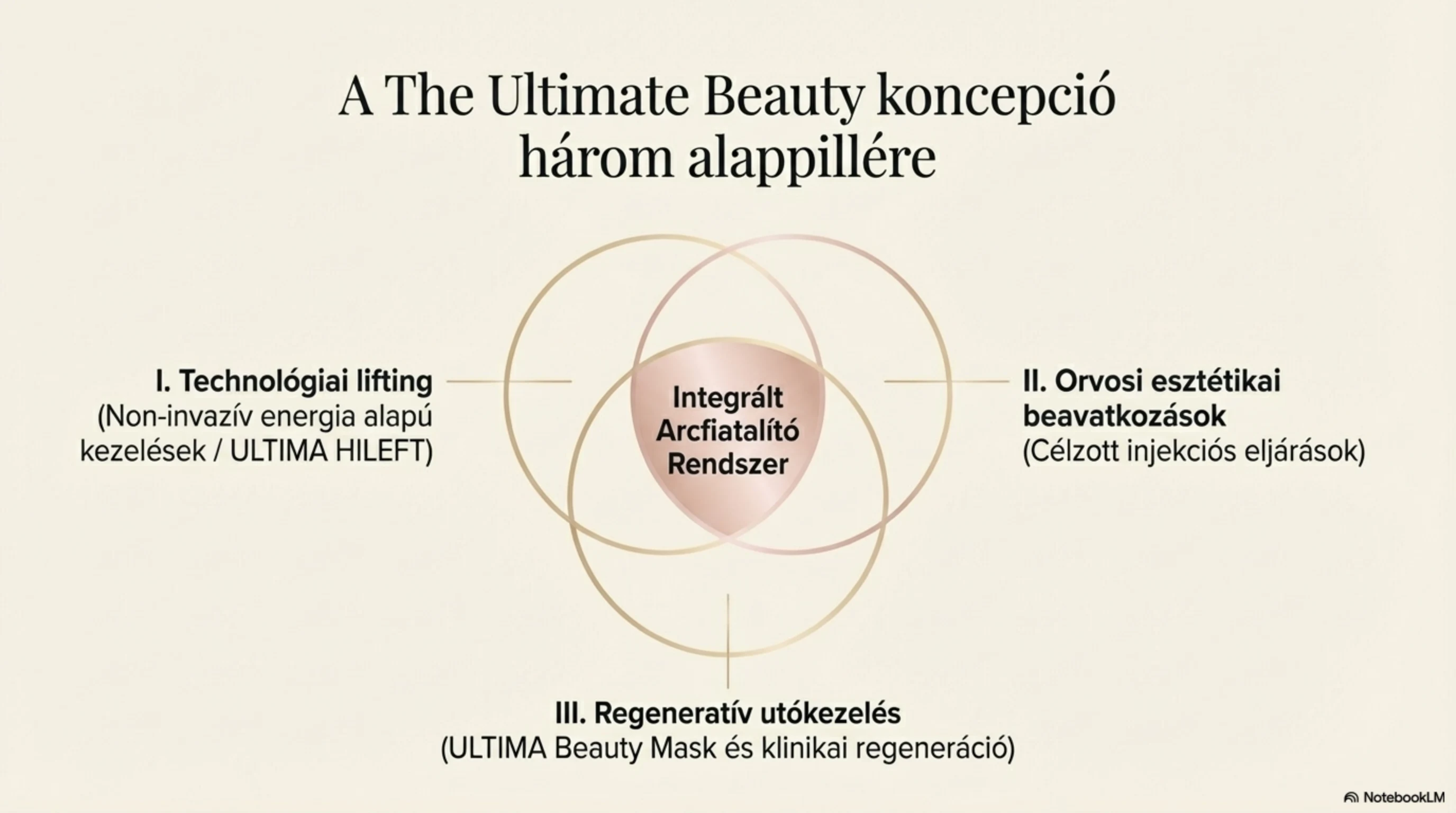 A The Ultimate Beauty koncepció három alappillére