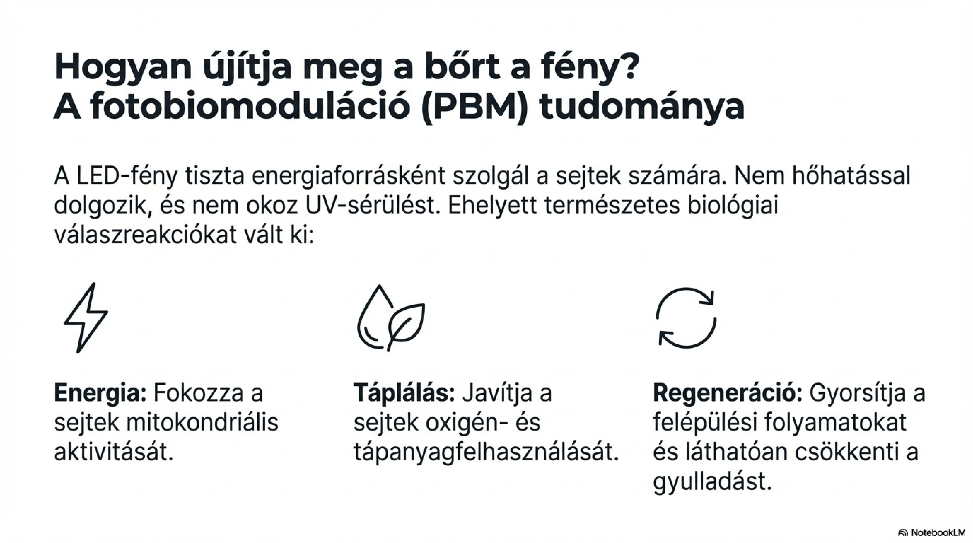 3/12 — Fotobiomoduláció tudománya